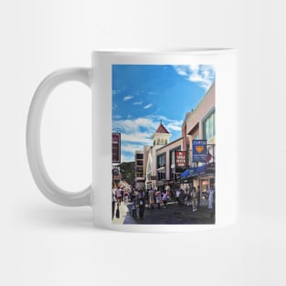 Caribbean - Philipsburg Sint Maarten - Shopping on Front Street Mug